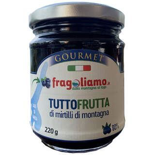 Tuttofrutta di Mirtilli di montagna 220gr
